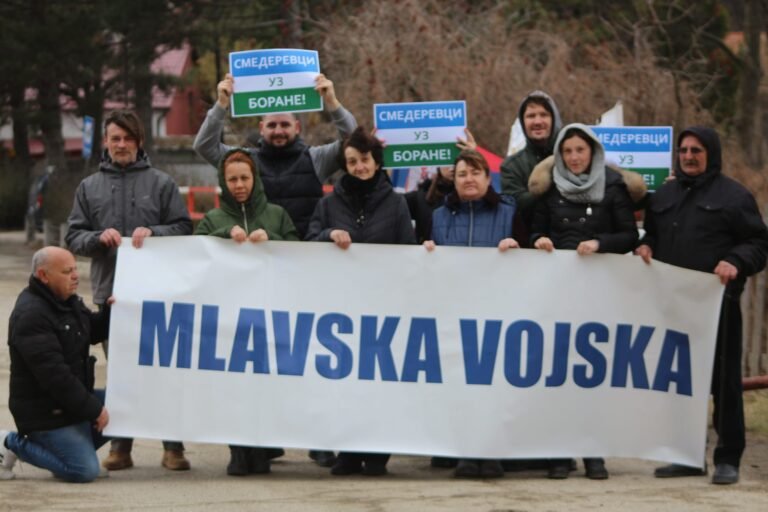 Read more about the article Pokret Tvrđava se priključio protestu građana Bora i Krivelja