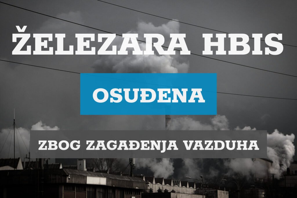 Železara HBIS po prvi put osuđena zbog zagađenja vazduha